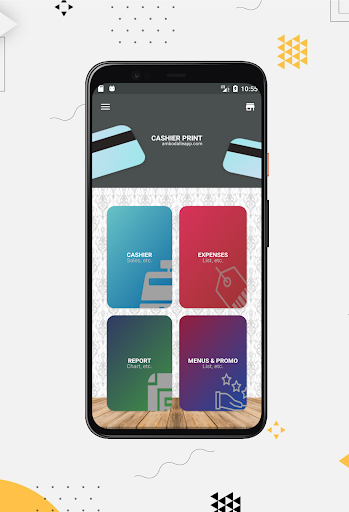 Android application Print cashier - Easy cashier screenshort