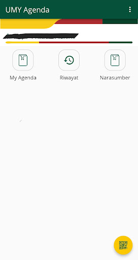 Android application UMY Agenda screenshort