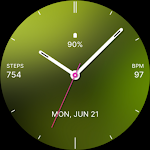 Cover Image of Download Beauty Green Watch Face 1.0.0 APK