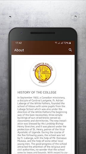 St.Henry's College Kitovu Screenshot 2 - AppWisp.com