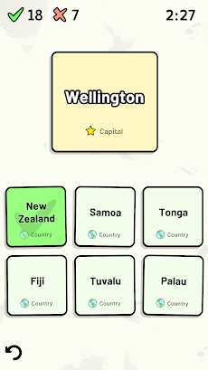 Countries of Oceania Quizのおすすめ画像5