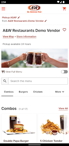 A&W Restaurants Screen 3