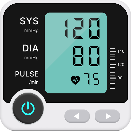 Blood Pressure Monitor App  Icon