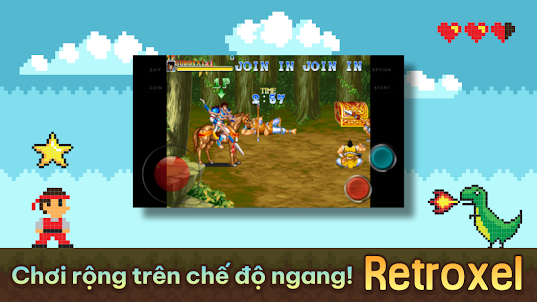 Retroxel: Hàng Trăm Trò Arcade