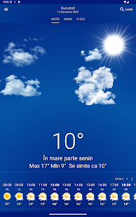 Prognoza meteo: Cer senin Screenshot
