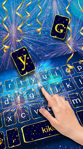 New Year Firework 2018 Keyboar Screen 3
