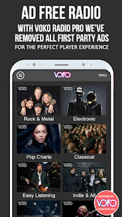 VOKO Radio PRO - Internet Radio Captura de tela