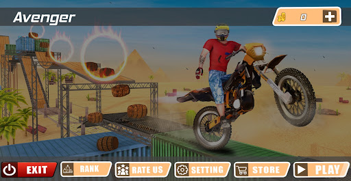 Extreme Stunt Bike Ride Screen 2