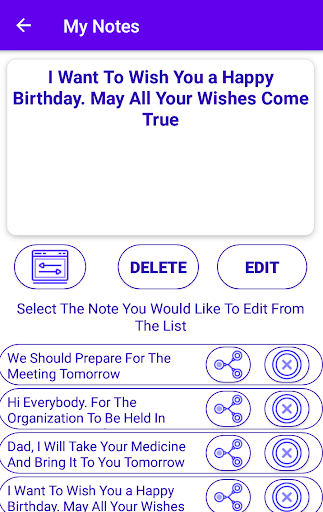 Speech Forever Screen 3