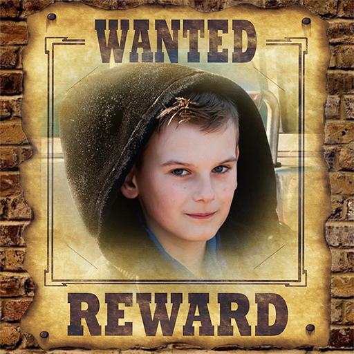 Wanted Poster Photo Frames  Icon