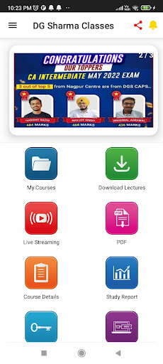 DG Sharma Classes Screen 2