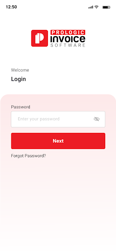 Prologic Invoice App Screen 3