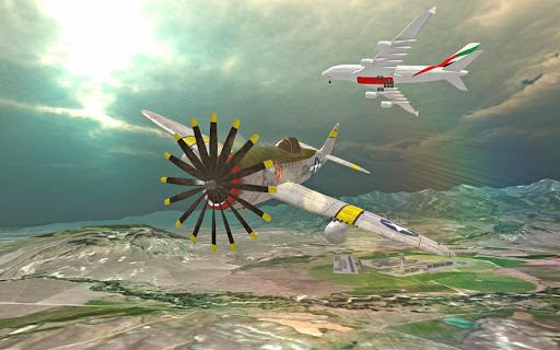 Airplane Free Fly Simulator