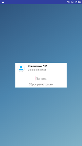 Мобильный терминал склада Screen 3
