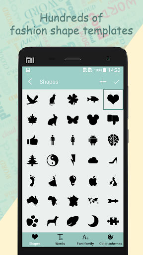 Word Clouds: word art designer Screen 2