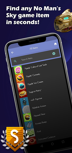 Android application Assistant for No Man's Sky screenshort