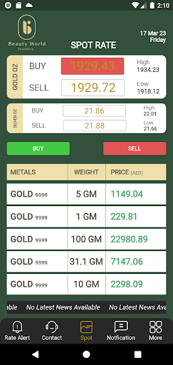 Beauty World Bullion Screen 2