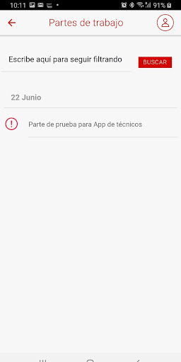 Fibramedios App Técnicos Screen 3