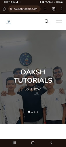 Android application DAKSH TUTORIALS screenshort