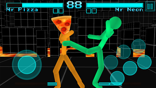 Stickman Fighting: Neon Warriors apkpoly screenshots 10