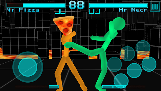 Stickman Fighting: Neon Warriors  screenshots 10