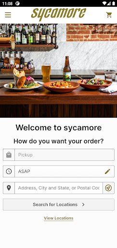 Android application Sycamore screenshort