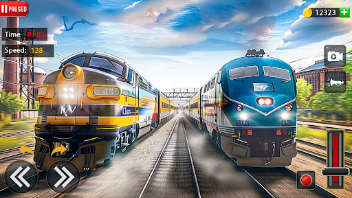 Android application Train Driver Simulator Game screenshort