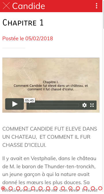 Candide, Voltaire (French) - 2.0 - (Android)