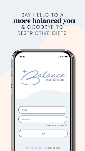 Android application +Balance Belu Nutrition Coach screenshort