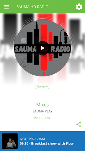 Android application SAUMA HD RADIO screenshort