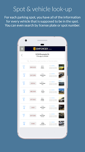 Enforcer - Parking Enforcement Screen 3
