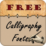 Calligraphy Fonts Free icon