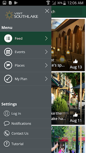 Android application Visit Southlake TX! screenshort