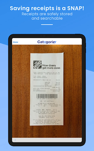 Categorizr: Receipt Scanner 11