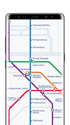 Saint Petersburg Metro Screen 3