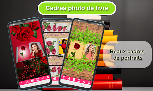 Android application Cadres photo de livre créatif screenshort