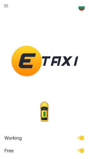 Android application eTaxi Driver screenshort