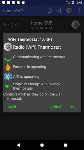 Wifi RadioThermostat Screen 3