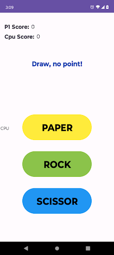 Rock, Paper, - Settled! Screen 2