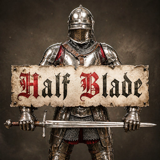 Logo Half Blade Duel Combat