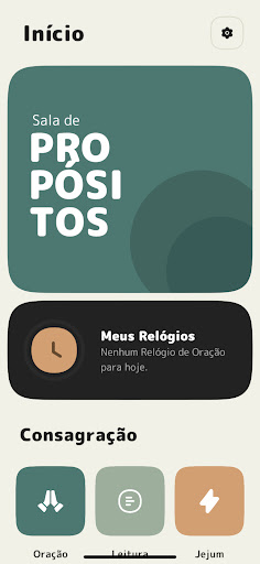 Android application Criador de Propósitos screenshort