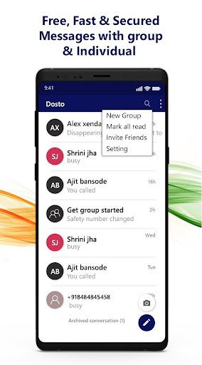 Dosto Messenger Screen 2