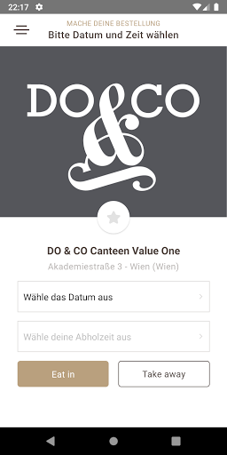 DO & CO Canteen Screen 3