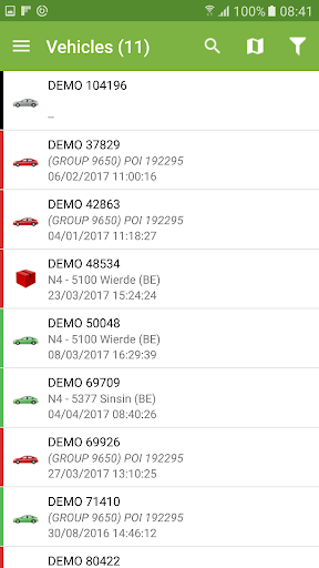 Telefleet Mobile Screen 2