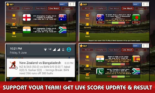 World Cricket Indian T20 Live 2021 Varies with device APK screenshots 3
