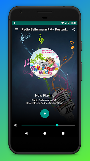 Android application Ballermann Radio App DE Online screenshort