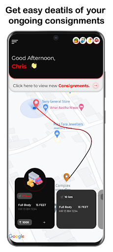 WheelSniffer | Transporter App Screen 3