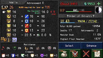 Game screenshot DarkBlood -Gaiden- Hack&Slash apk download