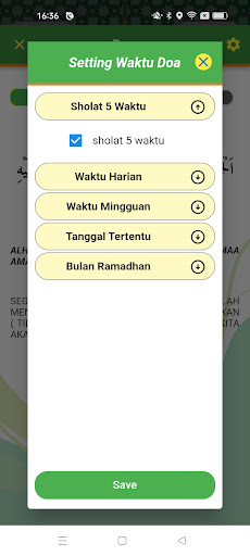 Moslems Doa Reminder Screen 3