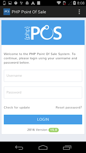 PHP Point Of Sale Screen 3